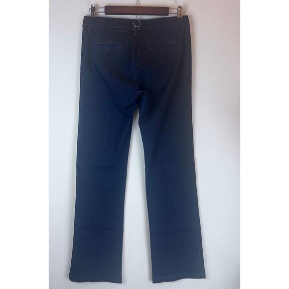 Banana Republic Women's Trouser Mid Rise Drake Wash Wide Leg Jean Size 27 - Picture 2 of 7